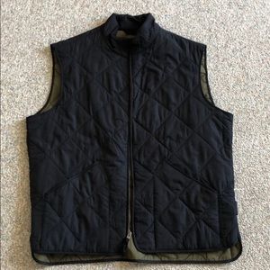 J crew men’s quilted vest XL